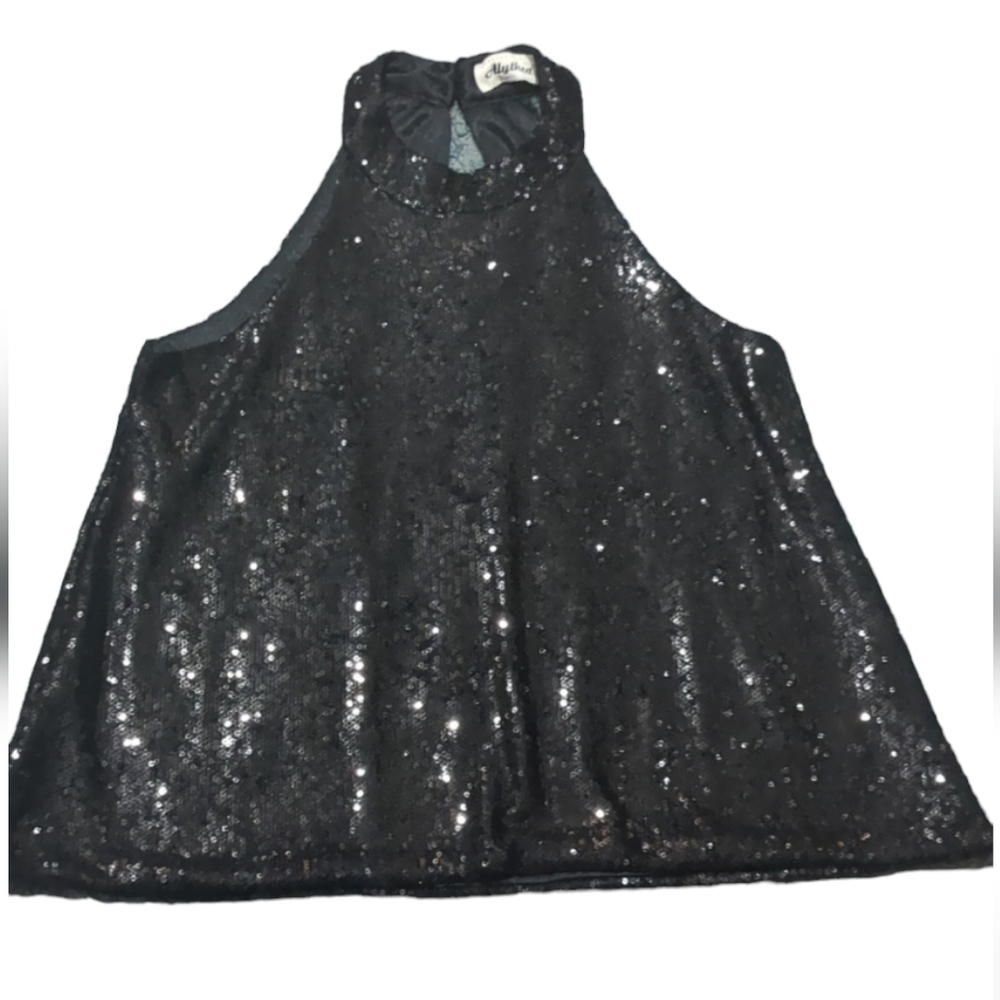 Alythea top blouse size S/M 50% polyester 50%pet lining style AT6541